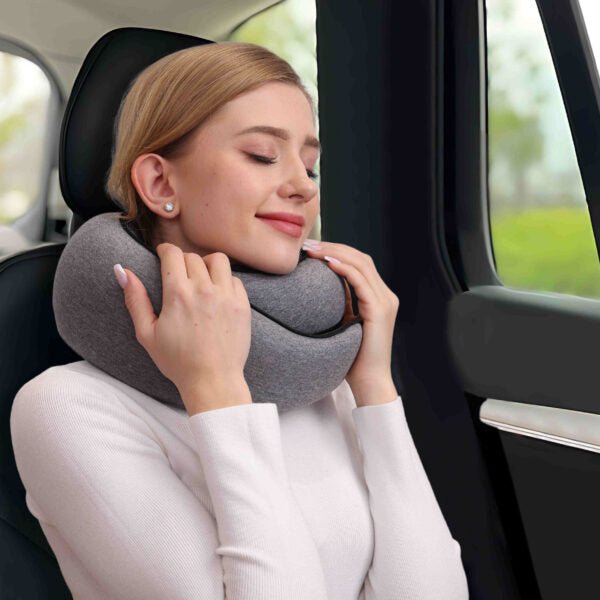 NeckEase™ Travel Pillow – Ultimate Neck Support on the Go - NeckCure